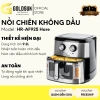 Nồi chiên không dầu Hare HR-AF925 9.2L - Thiết kế hiện đại, giảm dầu mỡ, an toàn, giảm giá 20%