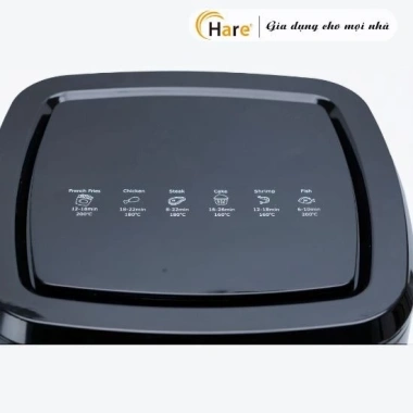 Nồi chiên không dầu Hare HR-AF925 9.2L - Thiết kế hiện đại, giảm dầu mỡ, an toàn, giảm giá 20% 4