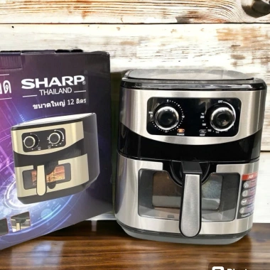 Nồi Chiên Không Dầu Homely Sharp 9.2‑12L, Nấu Nhanh, Bảo Hành 12 Tháng