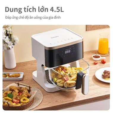 Nồi chiên không dầu Kawu Japan Design - Bếp nướng thủy tinh borosilicate 360 độ nướng mọi mặt, giá ưu đãi 1.078.000đ 4