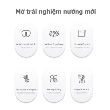 Nồi chiên không dầu Kawu Japan Design - Bếp nướng thủy tinh borosilicate 360 độ nướng mọi mặt, giá ưu đãi 1.078.000đ 6
