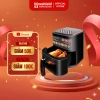 Nồi chiên không dầu KB5.005M Nineshield 8L Rapid Air - Giá 615k, Bảo hành 12 tháng, Tiết kiệm năng lượng, Đa chức năng. 9