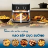 Nồi chiên không dầu KORICHI KRC-6.510 10L 1.800W - 2 núm xoay, thiết kế hiện đại, 1.534.000 VND 6