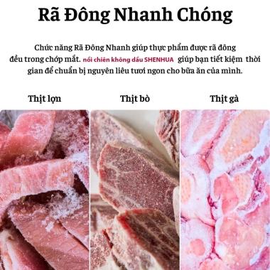 Nồi Chiên Không Dầu Lồng Kính 5L Hikira - Chiên Đều 360 độ Giá 878.000 4