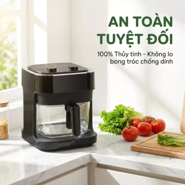 Nồi Chiên Không Dầu Mishio 7L/5L Chính Hãng Bảo Hành 24 Tháng Giá 789.000 VNĐ 3 Nồi Chiên Không Dầu Mishio 7L/5L Chính Hãng Bảo Hành 24 Tháng Giá 789.000 VNĐ 3