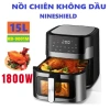 Nồi chiên không dầu Nineshield 10L kính + lò nướng đối lưu, BH 12 tháng, giảm 749k 3