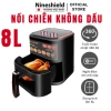 Nồi chiên không dầu Nineshield 12,5L - 8L/10L/15L màn hình điện tử, kính bảo vệ, bảo hành 12 tháng - Giá chỉ 560.000₫ 9
