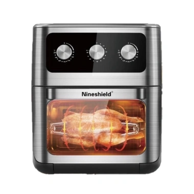 Nồi chiên không dầu NINESHIELD KB-1.202 12,5L 1.800W - Dung tích 10‑15L, bảo hành 12 tháng, giá 925k 5