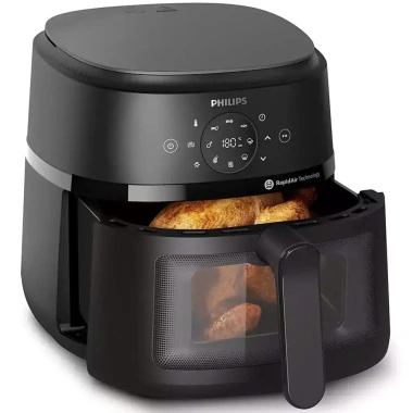 Nồi chiên không dầu Philips NA/120-130 6.2L điện tử - Giá ưu đãi 1.38 triệu hàng chính hãng 5