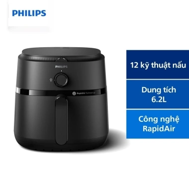 Nồi chiên không dầu Philips NA130/00 6.2L Chính hãng, giảm 20% chỉ 1.389.000₫ 9