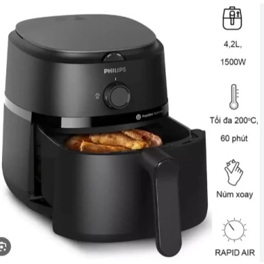 Nồi chiên không dầu Philips NA130/00 6.2L Chính hãng, giảm 20% chỉ 1.389.000₫ 10