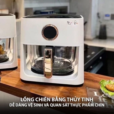 Nồi chiên không dầu PVL QL-02 10L lồng kính xuyên thấu, chiên đều 360 độ - Bảo hành 2 năm, giá 860.000₫ 5