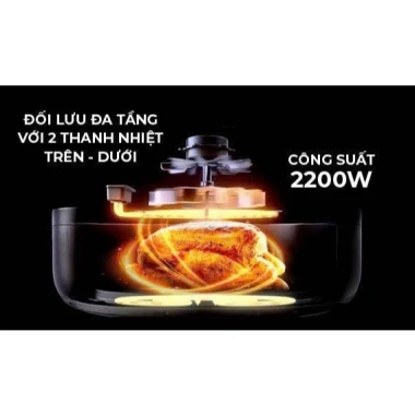 Nồi chiên không dầu Rapido RAF 8.0M3 2 thanh nhiệt trên dưới, đối lưu - Giá ưu đãi 1.4 triệu 4 Nồi chiên không dầu Rapido RAF 8.0M3 2 thanh nhiệt trên dưới, đối lưu - Giá ưu đãi 1.4 triệu 4