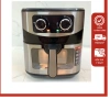 Nồi Chiên Không Dầu SHARP 12L Siêu Rộng – Chiên Nướng Gà 3kg, Cửa Kính Hiện Đại, BH 12 Tháng, Giá Ưu Đãi 1,49 Triệu