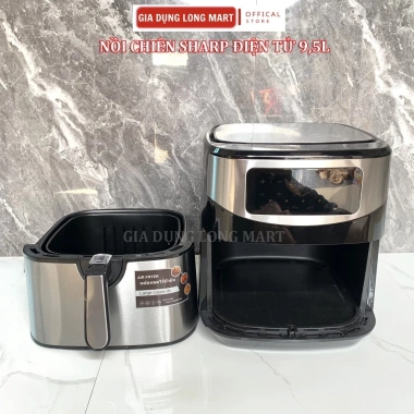 Nồi Chiên Không Dầu SHARP HOMELY 9.5L Cảm Ứng 12 Chế Độ BH 12 Tháng Đổi Mới 7 Ngày 1.490.000 VND