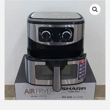 Nồi Chiên Không Dầu Sharp KS-10 1.500W - Công nghệ Rapid Air, Giòn Ngon, Giá Ưu Đãi 1.390.000 VND