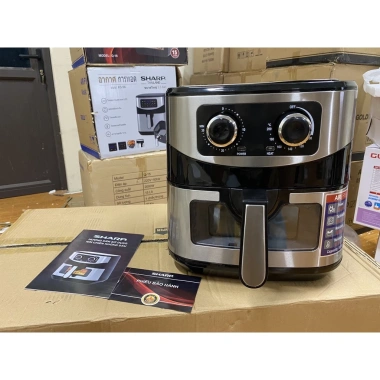 Nồi Chiên Không Dầu SHARP Thái Lan 7-12L HOMELY Đủ Gà 3kg BH 12 Tháng Đổi Mới 7 Ngày Giá 1,350,000₫