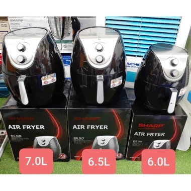 Nồi Chiên Không Dầu SHARP Thái Lan 7-12L HOMELY Đủ Gà 3kg BH 12 Tháng Đổi Mới 7 Ngày Giá 1,350,000₫