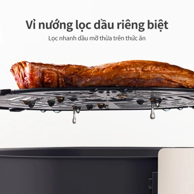 Nồi chiên không dầu Simplus KQZG007 4L dung tích lớn - BH 1 năm, Đổi 1, Giá ưu đãi 669.000₫ 8 Nồi chiên không dầu Simplus KQZG007 4L dung tích lớn - BH 1 năm, Đổi 1, Giá ưu đãi 669.000₫ 8