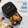 Nồi chiên không dầu Sunhouse 10.5L Rapid Air 360, bảo hành 12 tháng, 1.699.000đ 3