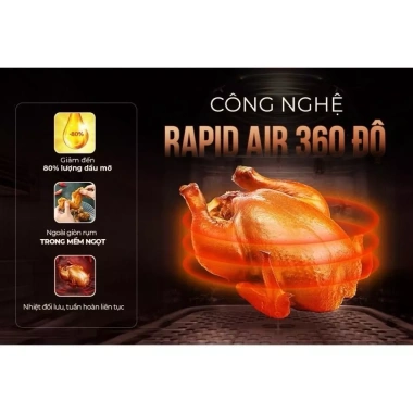 Nồi chiên không dầu Sunhouse 6,5 lít 4.030 - Chính hãng, giảm giá 30%, chỉ 1.035.000₫ 4