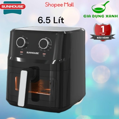 Nồi chiên không dầu Sunhouse 6.5L/9L SHD4.030 SHD4.037 - Bảo hành 1 năm, Giá 1.190.000