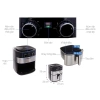 Nồi chiên không dầu SUNHOUSE SHD4.026 6.0L 1.750W - Núm cơ, nướng gà nguyên con 2