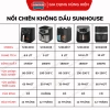 Nồi Chiên Không Dầu Sunhouse SHD4.030-4.039, Giá 1.099.000, Bảo Hành 12 Tháng