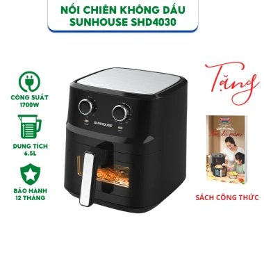 Nồi Chiên Không Dầu Sunhouse SHD4.030-4.039, Giá 1.099.000, Bảo Hành 12 Tháng 10 Nồi Chiên Không Dầu Sunhouse SHD4.030-4.039, Giá 1.099.000, Bảo Hành 12 Tháng 10