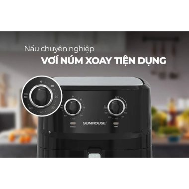 Nồi chiên không dầu Sunhouse SHD4.030 6.5L 1.750W Rapid Air - Giá giảm 1.399.000