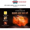 Nồi chiên không dầu Sunhouse SHD4.030 6.5L cửa kính - BH 12 tháng, kèm sách công thức & chổi quét dầu 2