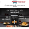 Nồi chiên không dầu Sunhouse SHD4.030 6.5L cửa kính - BH 12 tháng, kèm sách công thức & chổi quét dầu 7