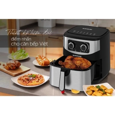 Nồi chiên không dầu Sunhouse SHD4.035 9L 1.800W Chính hãng, bảo hành 12 tháng, giảm giá 1.499.000₫