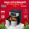 Nồi chiên không dầu Sunhouse SHD4.035 9L chiên nướng lượng lớn, giá 1.08 triệu