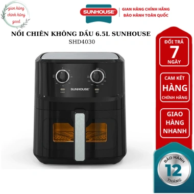 Nồi chiên không dầu Sunhouse SHD4.035 9L chiên nướng lượng lớn, giá 1.08 triệu 10