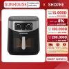 Nồi chiên không dầu Sunhouse SHD4.038 10.5L - Cửa sổ trong suốt, giảm 21%