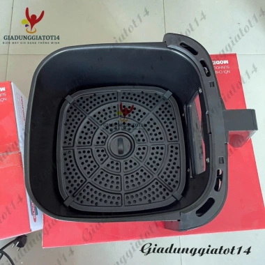 Nồi chiên không dầu Sunhuose SH4.038 10,5L mặt kính 1.800W - Bảo hành 12 tháng, chỉ 1,109,000₫