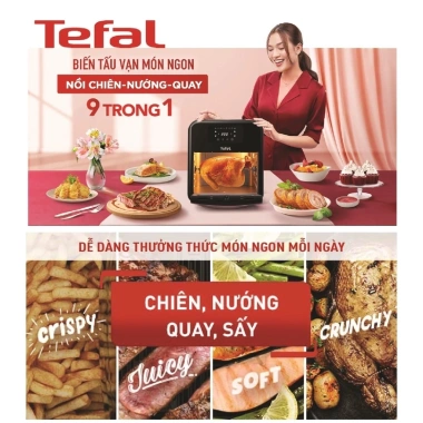 Nồi chiên không dầu Tefal 9 trong 1 Easy Fry Oven & Grill FW501.815 - 3.931.000đ 2