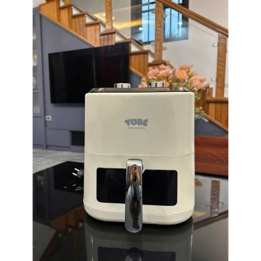 Nồi chiên không dầu Tobe 6L - 580k giảm giá, chiên giòn, sức mạnh 1.500W, tiết kiệm dầu