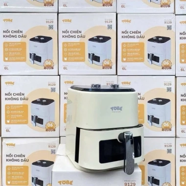 Nồi Chiên Không Dầu Tobé 8 Chức Năng 6L 1.350W Nướng Đa Dạng Bảo Hành 6 Tháng 2