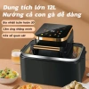 Nồi Chiên Không Khí Đa Năng, Lò Nướng Hai Lớp Bánh Trứng Gà Rán Khoai Lang, Công Suất Lớn, BH 2 Năm - 1,399,900 VNĐ 2