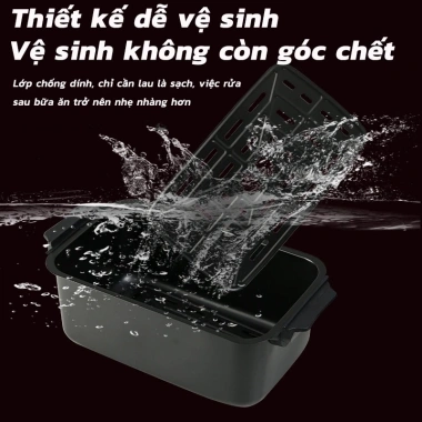 Nồi Chiên Không Khí Đa Năng, Lò Nướng Hai Lớp Bánh Trứng Gà Rán Khoai Lang, Công Suất Lớn, BH 2 Năm - 1,399,900 VNĐ