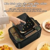 Nồi Chiên Không Khí Đa Năng, Lò Nướng Hai Lớp Bánh Trứng Gà Rán Khoai Lang, Công Suất Lớn, BH 2 Năm - 1,399,900 VNĐ 6