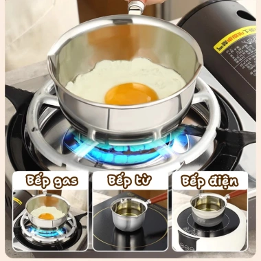 Nồi Chiên Ngập Dầu Mini Inox 316 - Nhiều Dung Tích, Dùng Bếp Từ & Gas, Cách Nhiệt BoxHome 2 Nồi Chiên Ngập Dầu Mini Inox 316 - Nhiều Dung Tích, Dùng Bếp Từ & Gas, Cách Nhiệt BoxHome 2