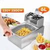 Nồi chiên nhúng điện đa năng chiên gà, khoai tây, thực phẩm - BH 12 tháng - 505k
