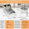 Nồi chiên nhúng điện đa năng chiên gà, khoai tây, thực phẩm - BH 12 tháng - 505k 3