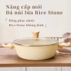 Nồi chống dính vân đá y tế 20-24cm, tay cầm chống nóng, nắp kính, dùng cho mọi bếp - 229.000 VND 4