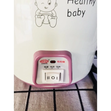 Nồi Chưng Tiềm Yến điện 0.7L GX07A nắp kính - Nấu cháo, soup, hầm chậm, giá 209.999 VND 6