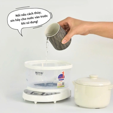 Nồi chưng yến cách thủy Bennix BN-07SLC 700ml - Bảo hành 24 tháng, giảm giá 635k