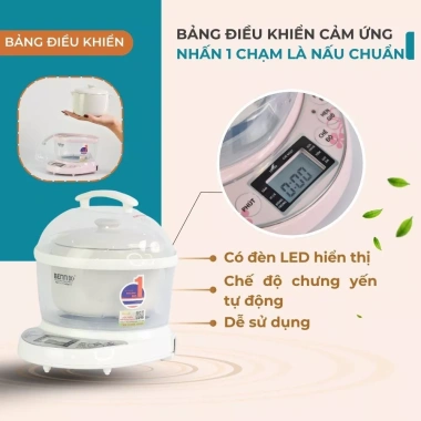 Nồi chưng yến cao cấp BN-07SLC 0.7L 100W - hầm chè, nấu nhẹ, bảo hành 24 tháng, giá ưu đãi 721,548₫